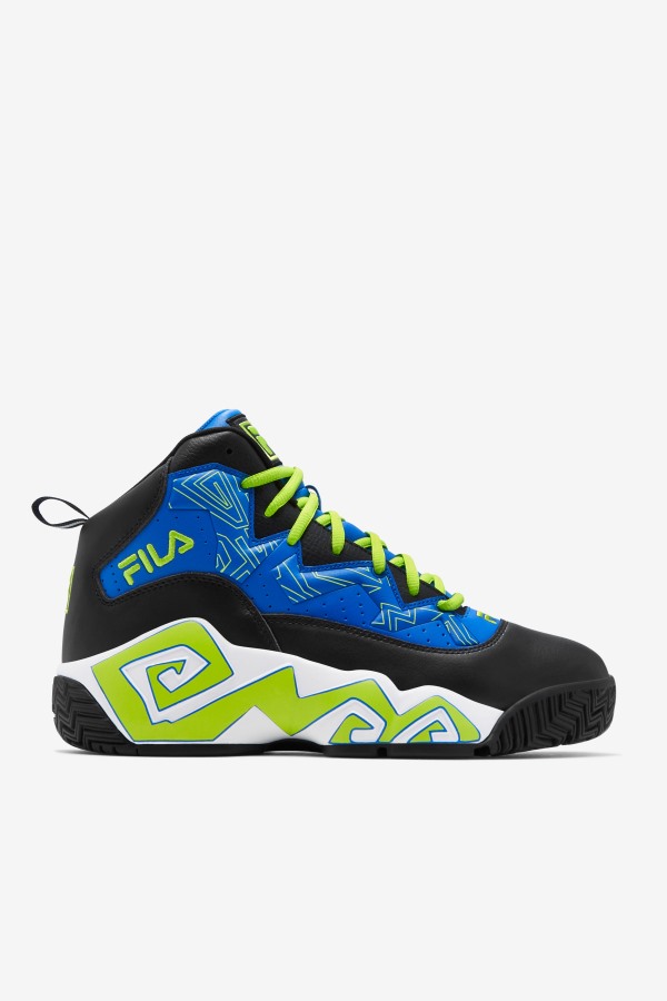 Blue/Black/Lime Punch Fila Outlets Men's MB