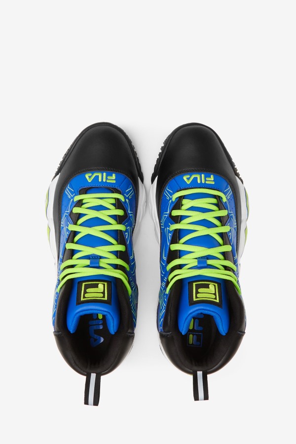 Blue/Black/Lime Punch Fila Outlets Men\'s MB