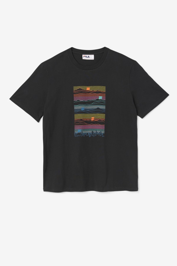Black Nadee Tee Fila Outlets