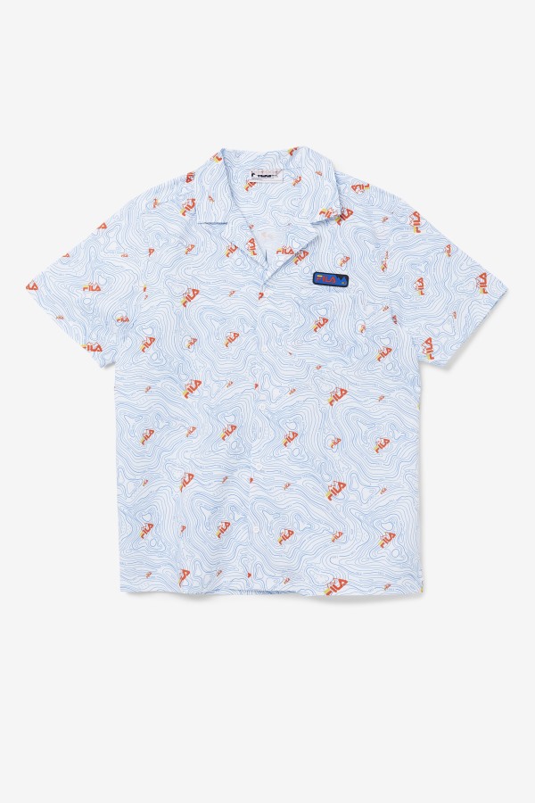 Fila Outlets topo caban shirt White