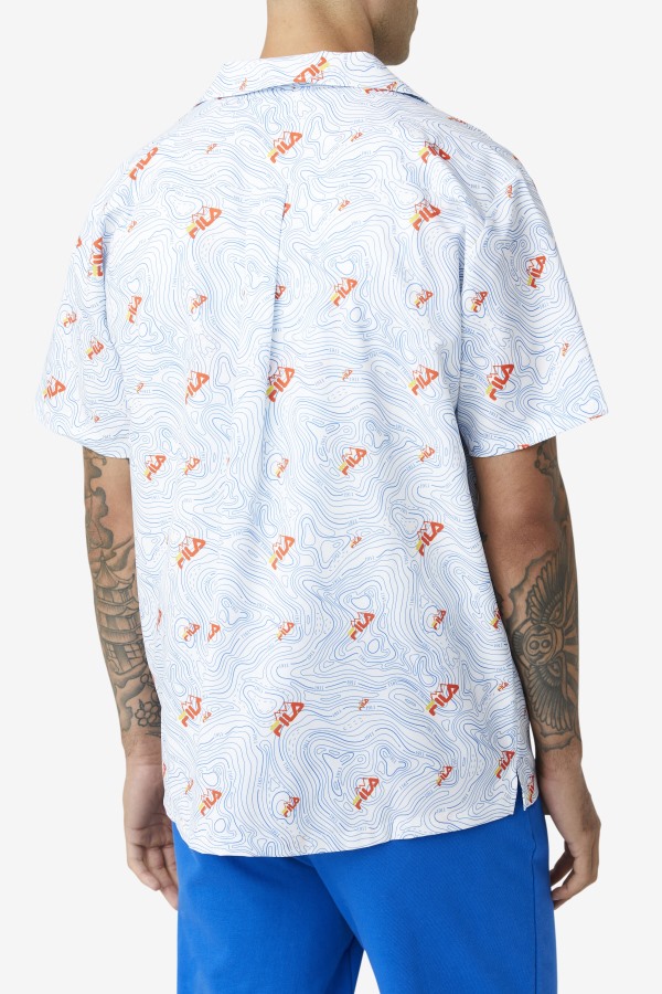 Fila Outlets topo caban shirt White