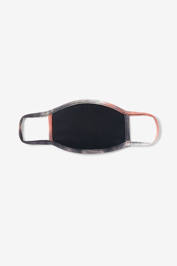Red Tie Dye Cloth Face Mask Fila Outlets Red Tie Dye