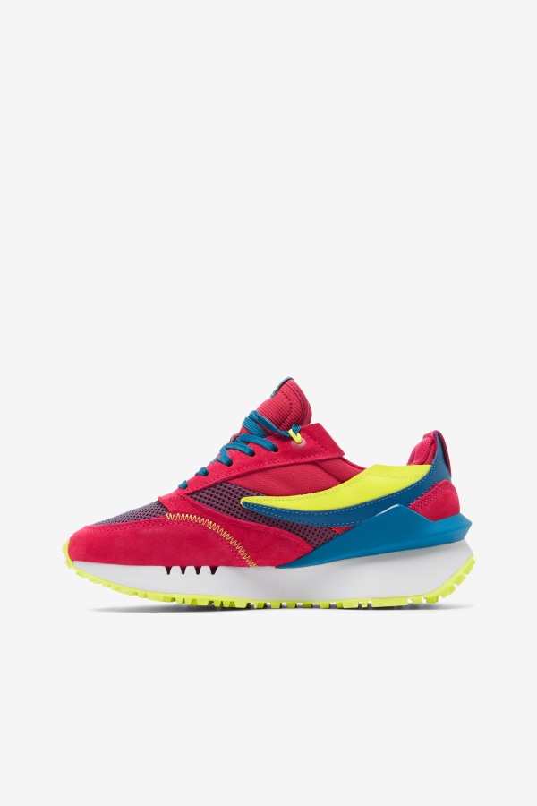 Fila Outlets Diva Pink/Mykonos Blue/Yellow Women\'s Renno N-Generation