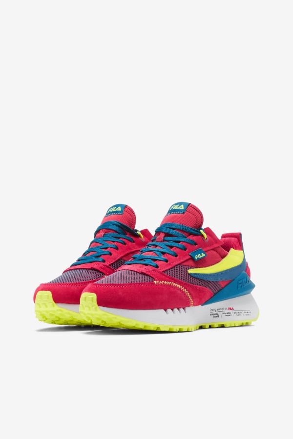 Fila Outlets Diva Pink/Mykonos Blue/Yellow Women\'s Renno N-Generation