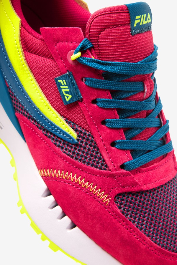 Fila Outlets Diva Pink/Mykonos Blue/Yellow Women\'s Renno N-Generation