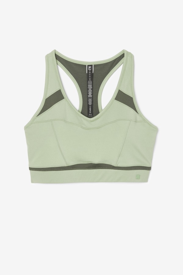 Uplift Racerback Sports Bra Basil/Thyme Fila Outlets