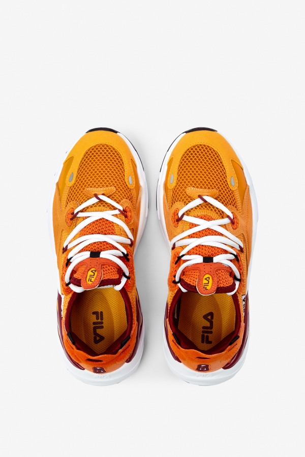 Fila Outlets Gold/Orange/White Women\'s Ray Tracer Evo 2