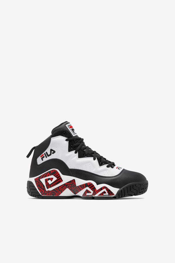 Little Kids' MB Black/White/Red Fila Outlets