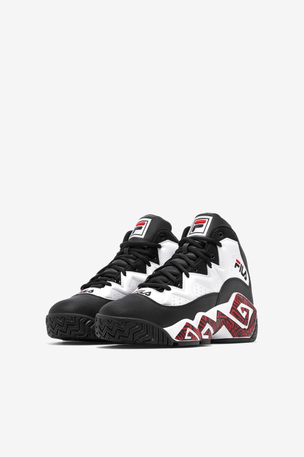 Little Kids\' MB Black/White/Red Fila Outlets