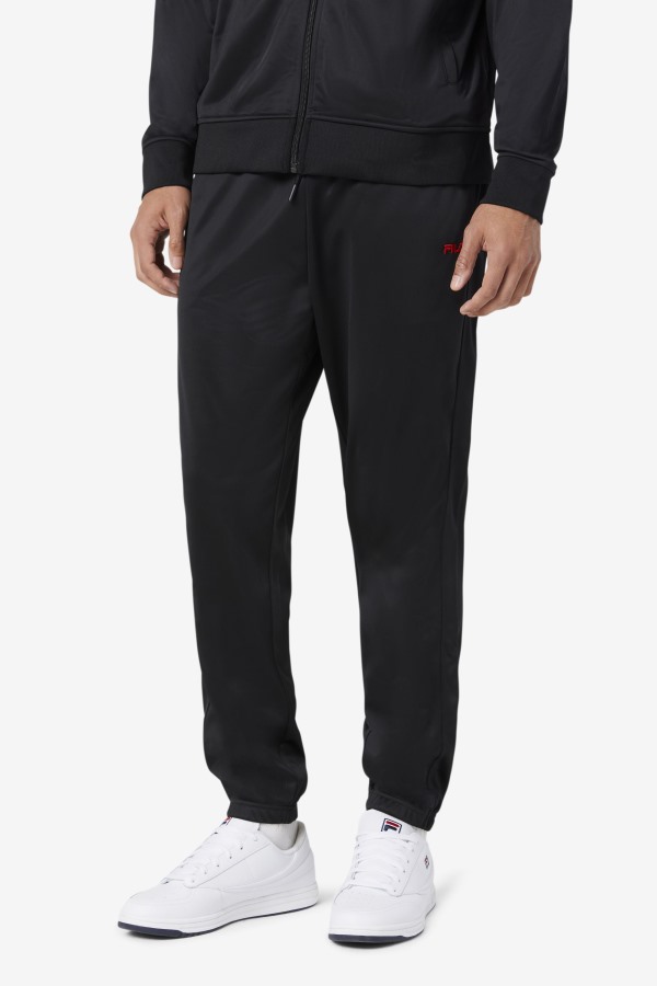 Fila Outlets Black/Red Albania Track Pant