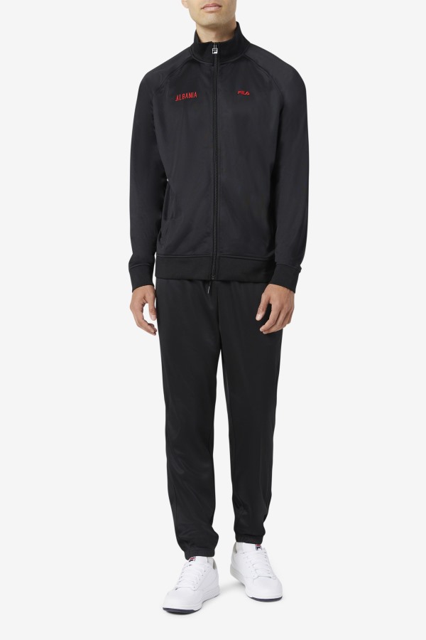 Fila Outlets Black/Red Albania Track Pant