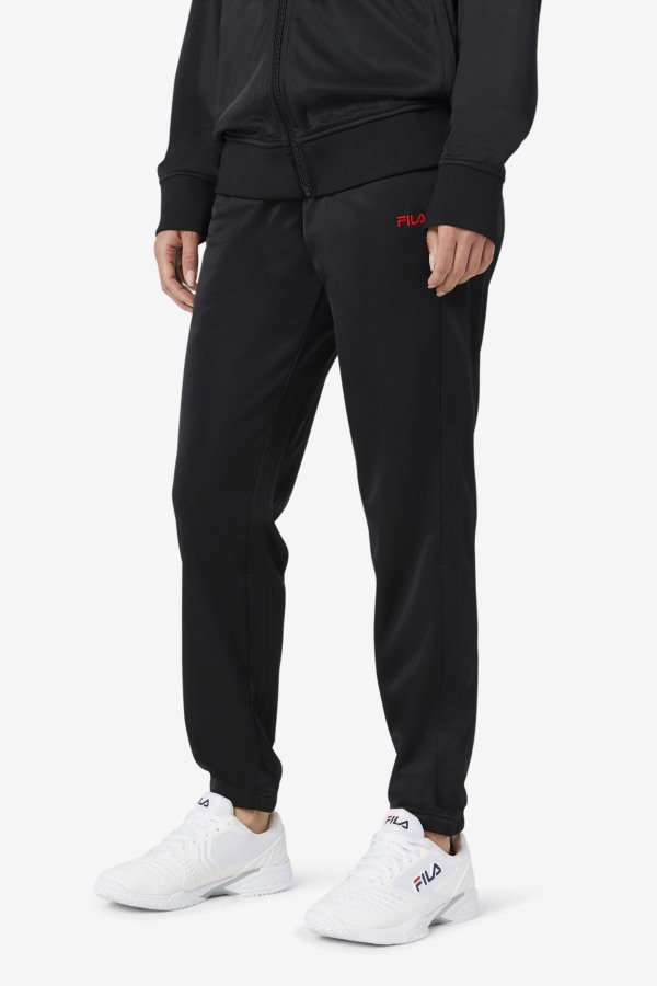 Fila Outlets Black/Red Albania Track Pant