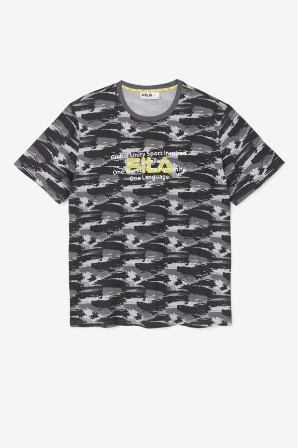 Thunderstorm/Camo Pepacton Tee Fila Outlets