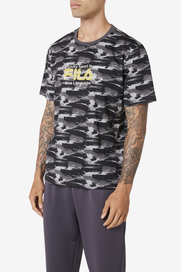Thunderstorm/Camo Pepacton Tee Fila Outlets