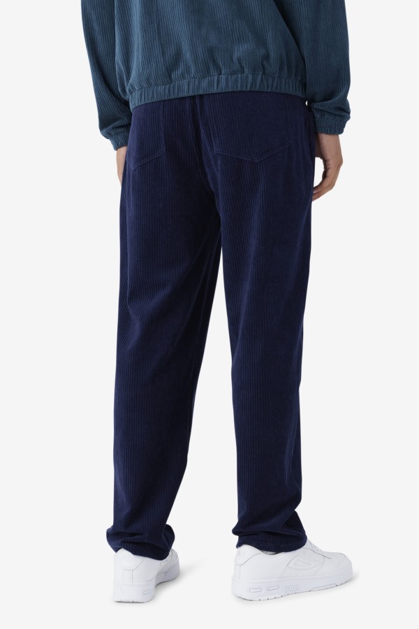 Pryor Velour Pant Navy Fila Outlets