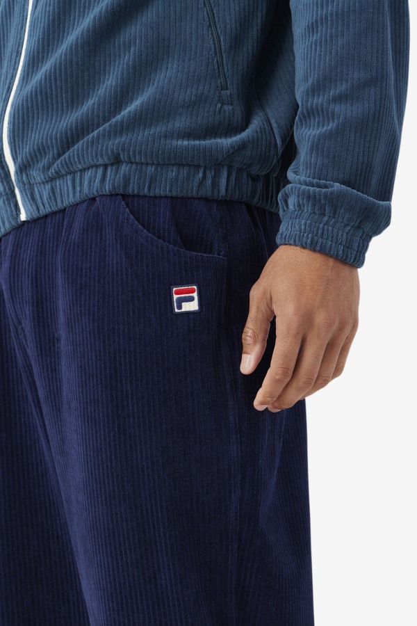 Pryor Velour Pant Navy Fila Outlets