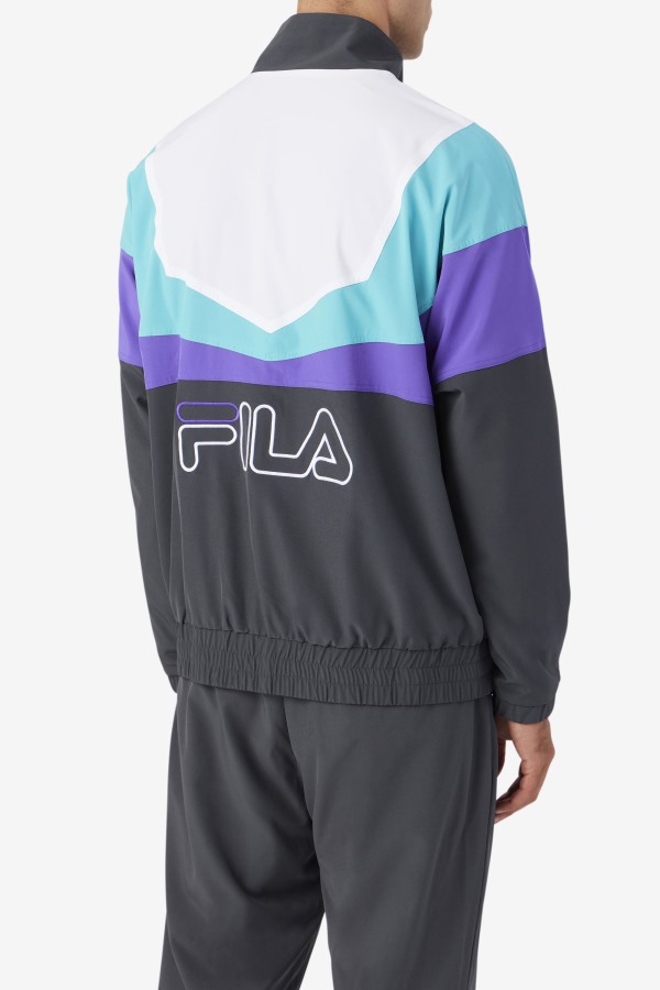 Fila Outlets Amar Track Jacket Shadow/Purple/Ceramic/White