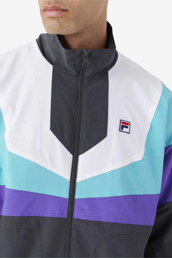 Fila Outlets Amar Track Jacket Shadow/Purple/Ceramic/White