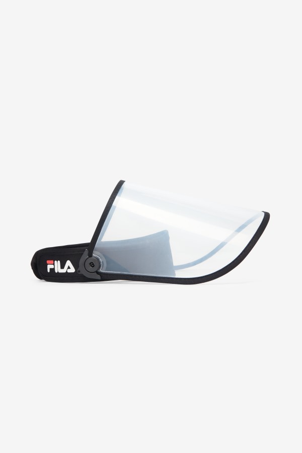 Black/Clear Plastic Face Shield Fila Outlets
