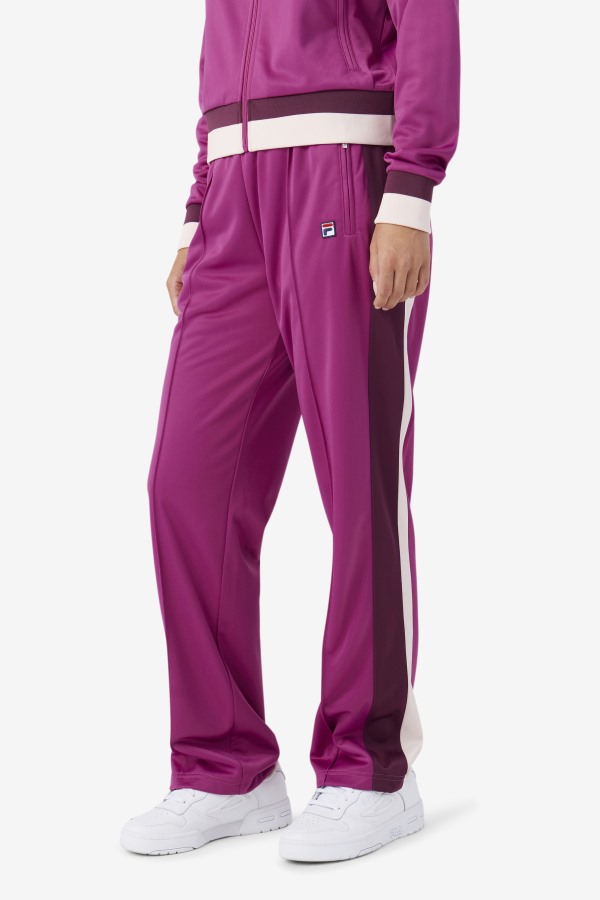 Rouge/Grape Wine/Potpourri Fila Outlets Sandy Track Pant