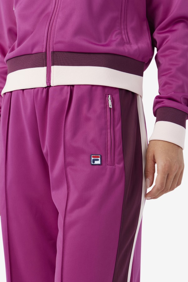 Rouge/Grape Wine/Potpourri Fila Outlets Sandy Track Pant