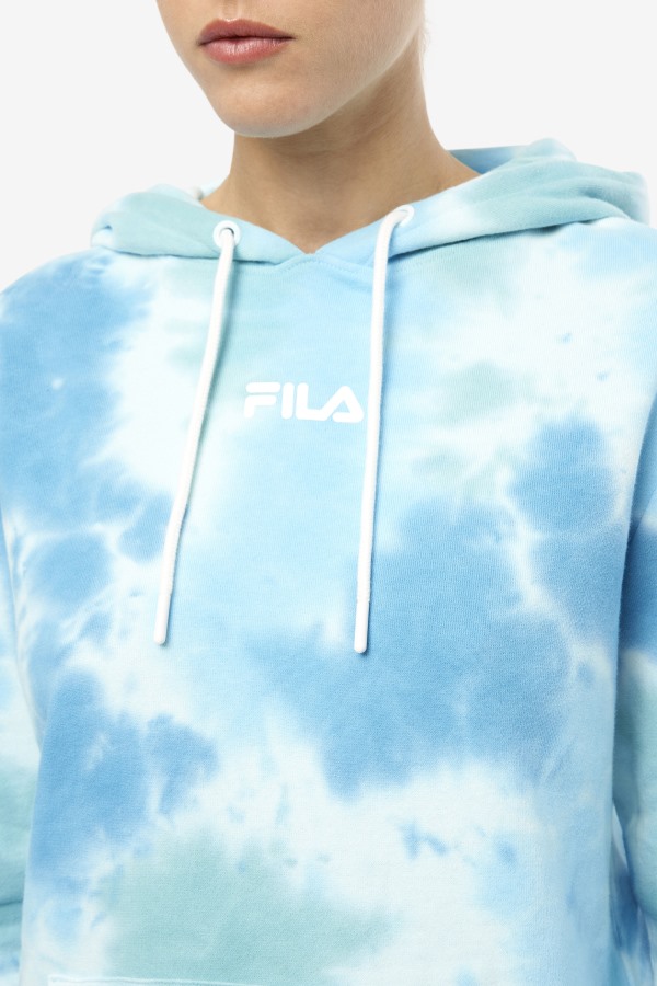 White/Splish/All/Latigo Bay Aerolynn Tie Dye Hoodie Fila Outlets
