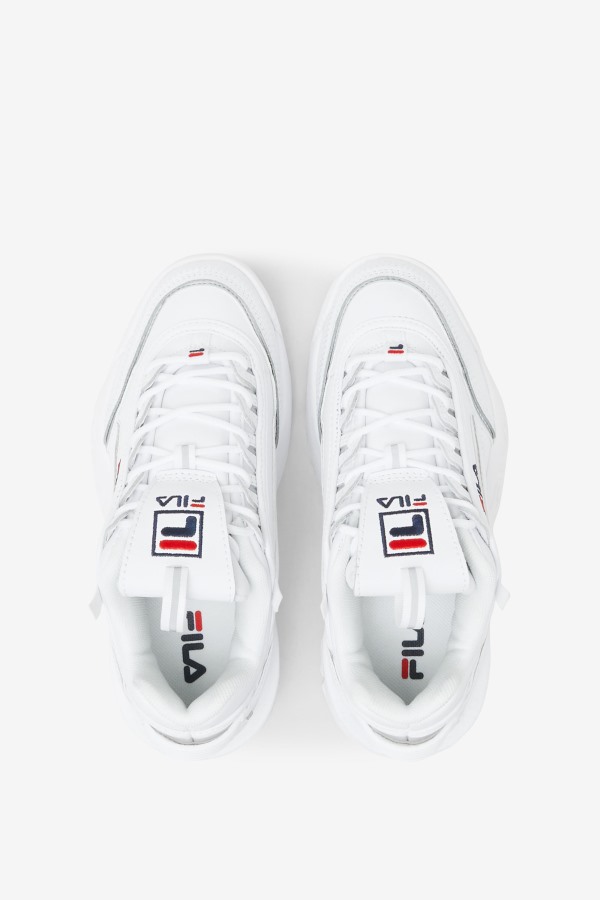 Fila Outlets Little Kids\' Disruptor 2 EXP White/Navy/Red