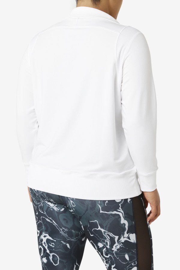 Fila Outlets Fi-Lux Half Zip White