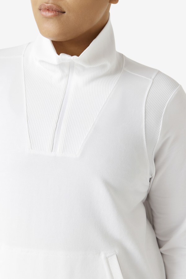 Fila Outlets Fi-Lux Half Zip White