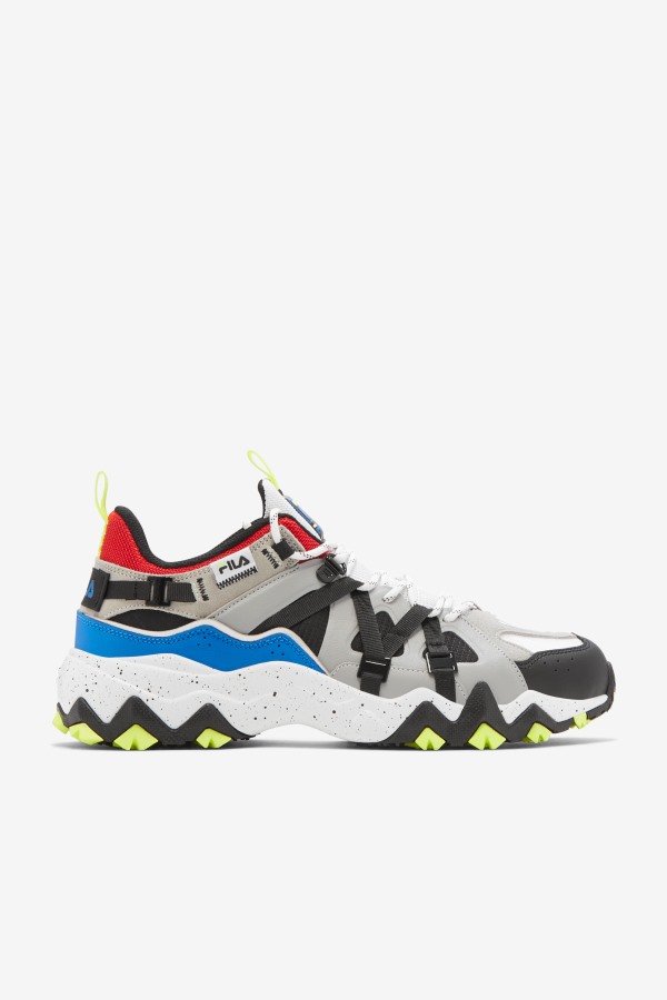 White/Black/Blue Men's Excursion Fila Outlets