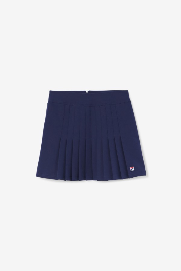 Fila Outlets Amy Pleated Skirt Navy