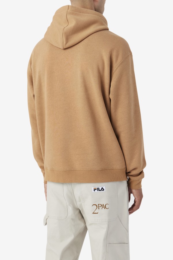 2Pac Patch Hoodie Fila Outlets Tobacco Brown