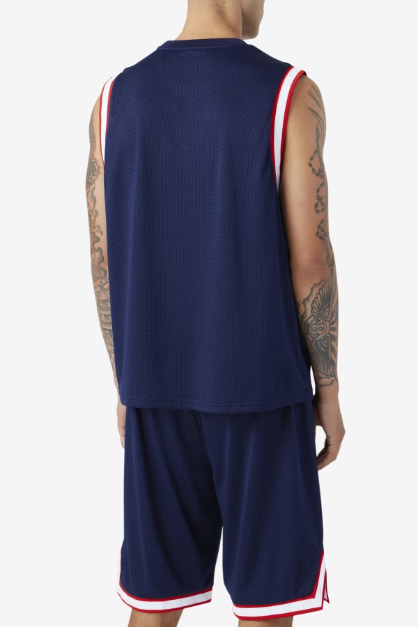 Ovi Basketball Jersey Fila Outlets Navy/Red/White