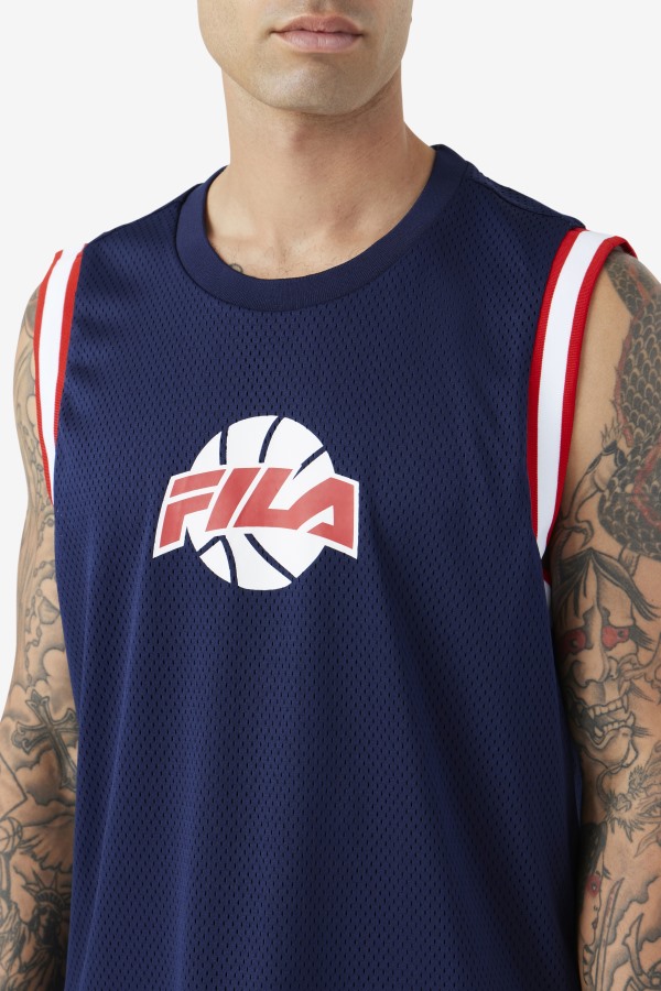 Ovi Basketball Jersey Fila Outlets Navy/Red/White