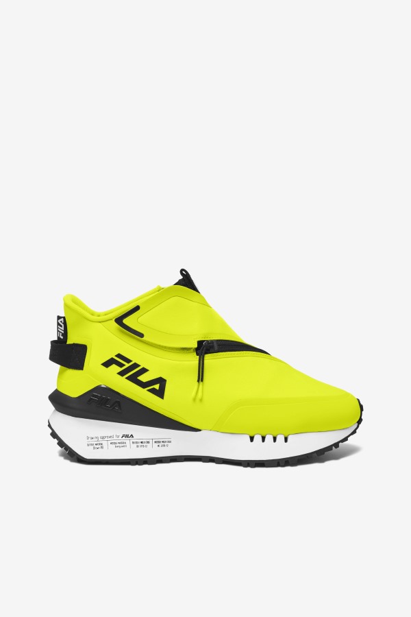 Women's Space Runner Fila Outlets Yellow/Black/White
