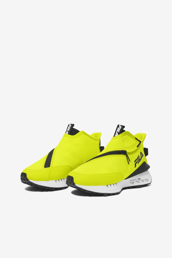 Women\'s Space Runner Fila Outlets Yellow/Black/White