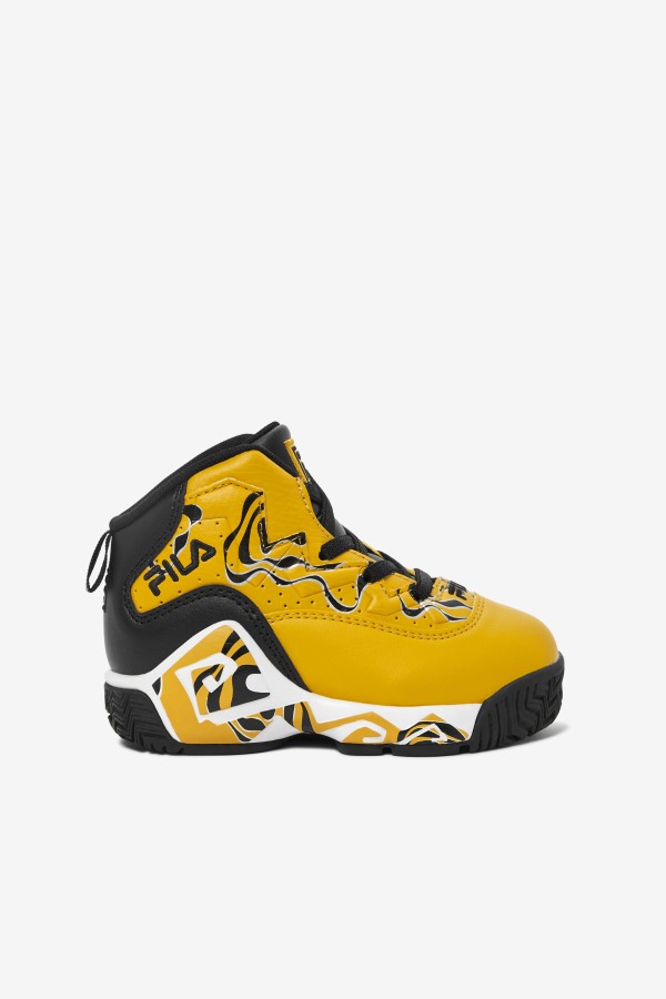 Toddler's Mb Gold/Black/White Fila Outlets