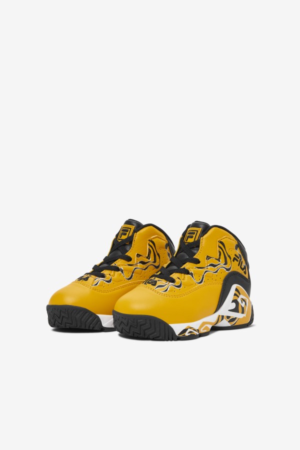 Toddler\'s Mb Gold/Black/White Fila Outlets