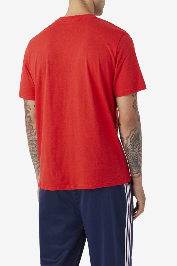 Nomi Tee Fila Outlets Red/White/Black