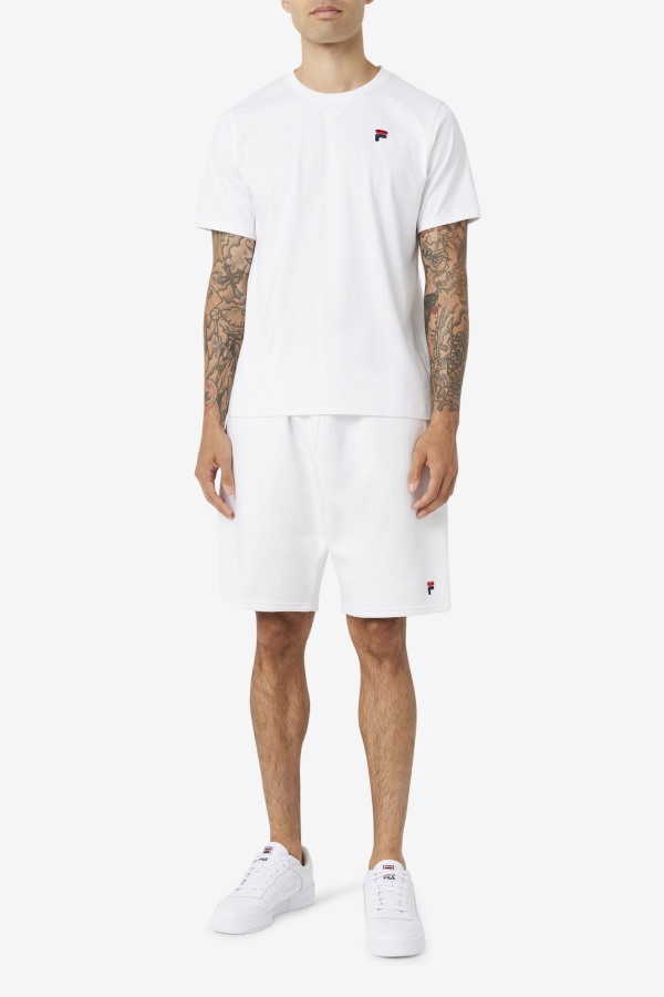White Fila Outlets Kasta Short