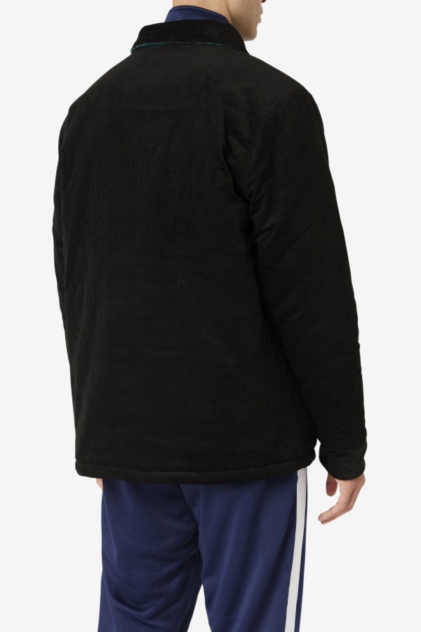 Black/June Bug Crank Reversible Jacket Fila Outlets