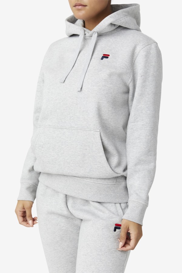 Light Grey Godfrey Hoodie Fila Outlets