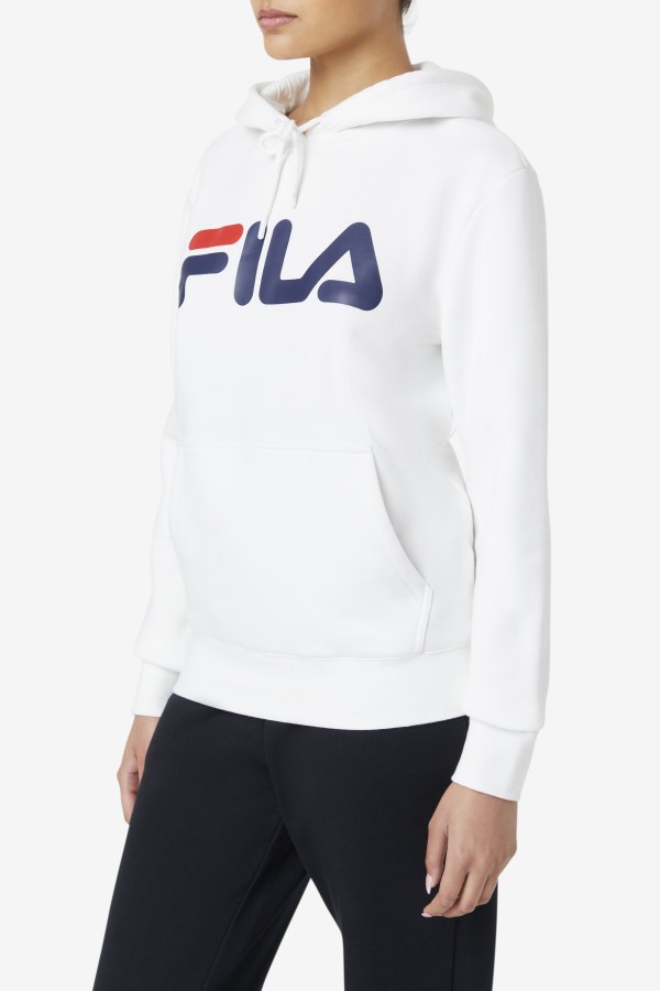White/Peacoat Lucy Hoodie Fila Outlets