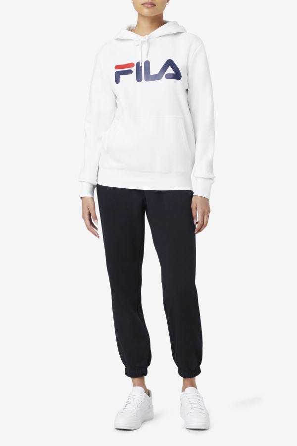 White/Peacoat Lucy Hoodie Fila Outlets