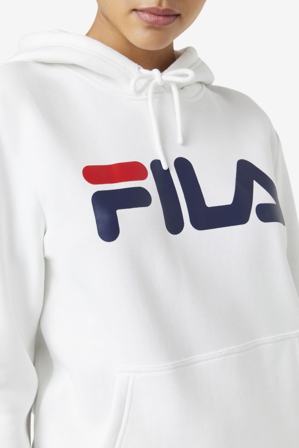 White/Peacoat Lucy Hoodie Fila Outlets