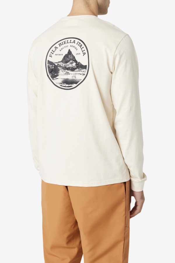Rappel Long Sleeve Tee Fila Outlets White