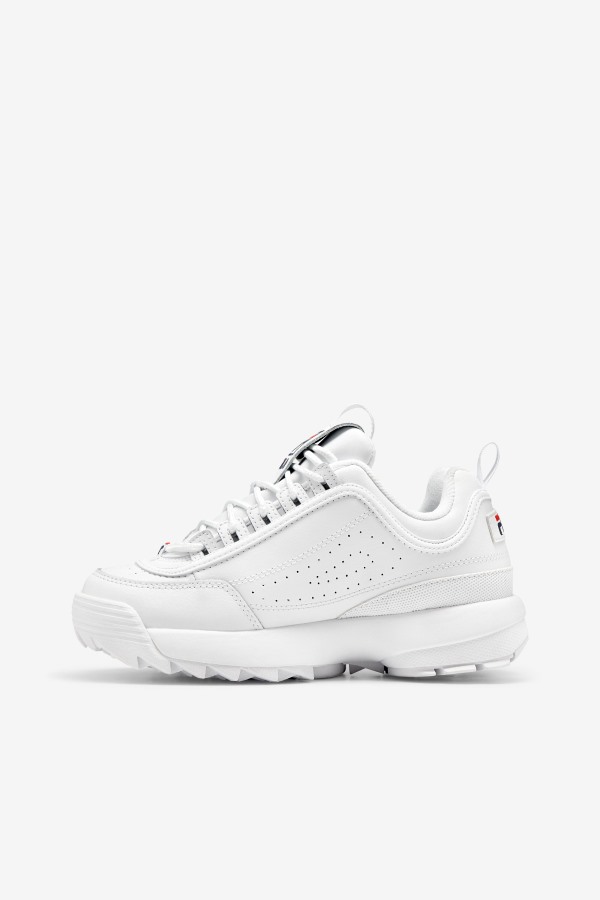Women\'s Disruptor 2 Premium Fila Outlets White/Navy/Red