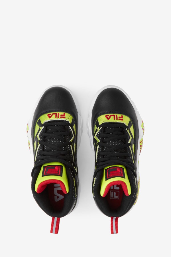 Fila Outlets Big Kids\' Mb Night Walk Red/Lime Punch/Black