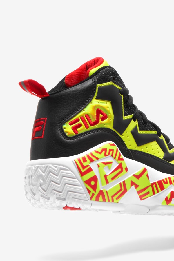 Fila Outlets Big Kids\' Mb Night Walk Red/Lime Punch/Black