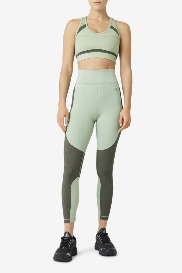 Fila Outlets Uplift Racerback Sports Bra Basil/Thyme